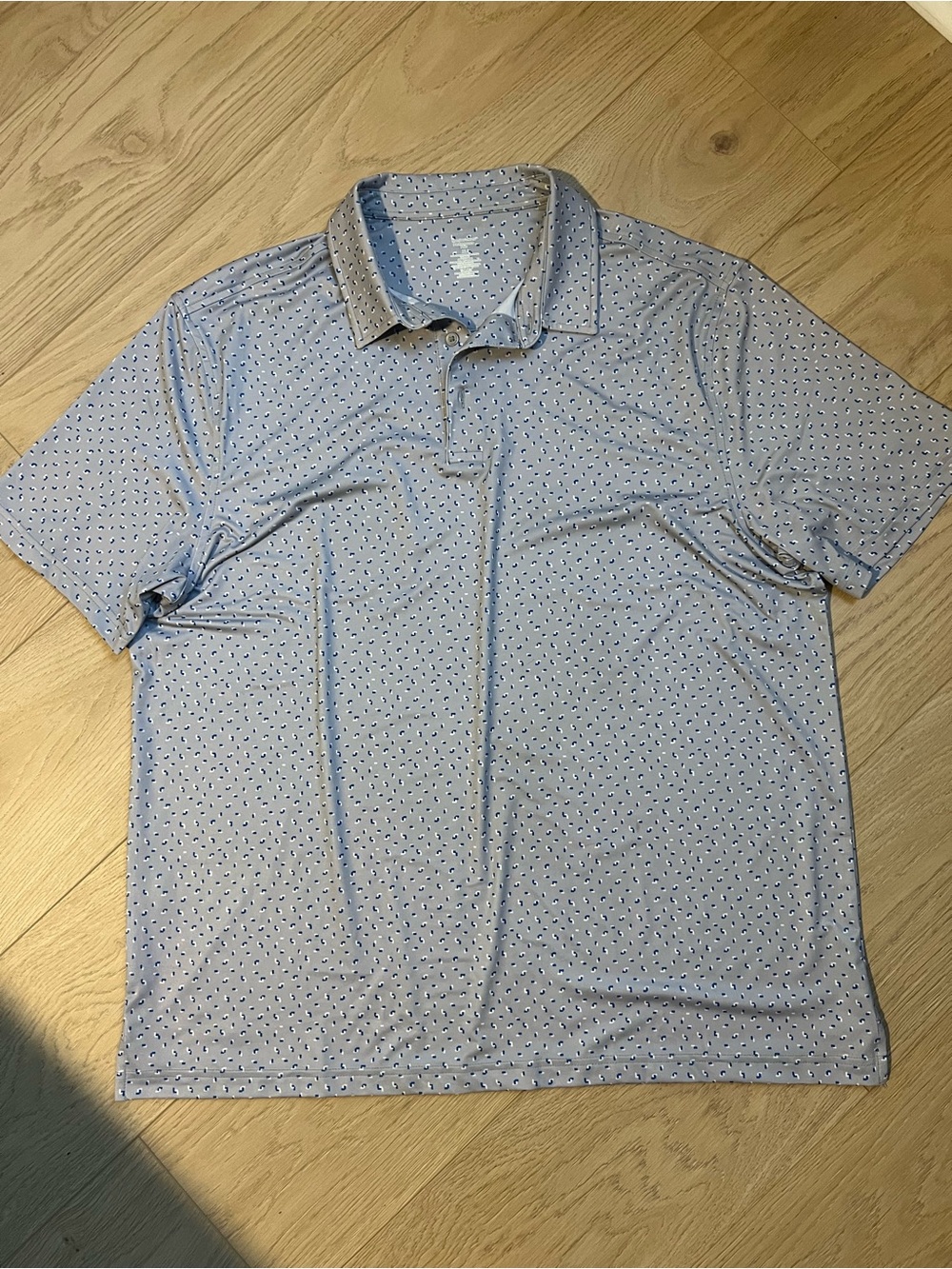 Men's performance polo golf shirt